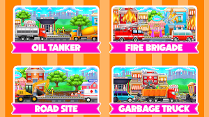 Kid Construction Truck Journey Screenshot 2