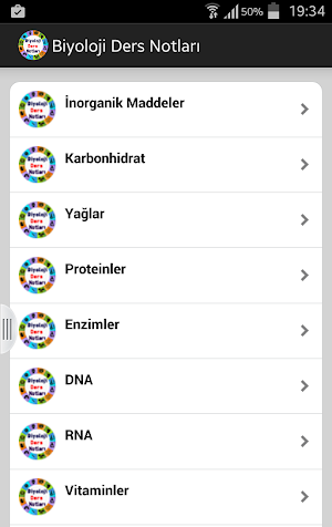 Biyoloji Ders Notları Screenshot 1