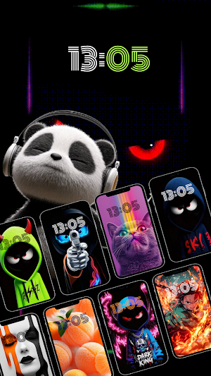Silly Fun Smile Live Wallpaper Screenshot 1
