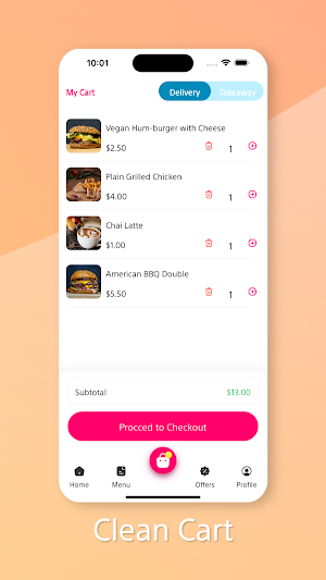 FoodKing - Restaurant & Coffee Screenshot 3