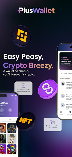 Plus Wallet App Screenshot 1