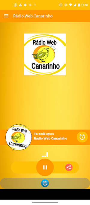 Rádio Web Canarinho Screenshot 2