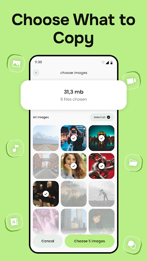 Transferix: Clone Phone Data Screenshot 3