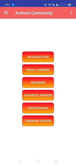 Learn Android Development Screenshot 0