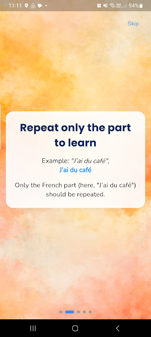 SpeakSphere: Learn French Screenshot 1