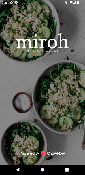 Miroh Meals Screenshot 0