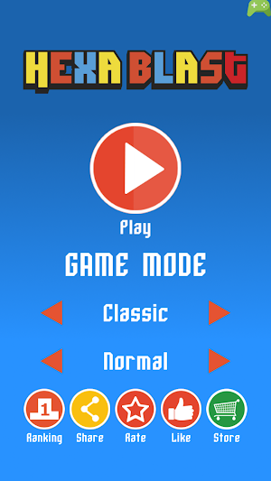 Hexa Blast - Hexagonal Brick Breaker Screenshot 0