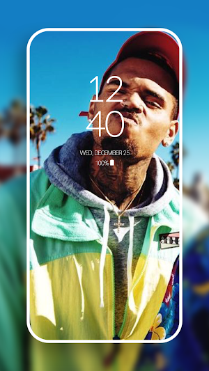 Chris Brown Wallpaper 4K HD - 크리스 브라운 배경화면 Screenshot 3
