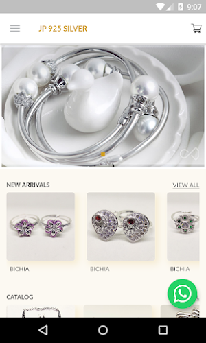 JP 925 Silver - 925 Sterling Silver Jewellery App Screenshot 1
