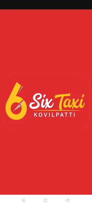 Six Taxi - Ride Booking App Screenshot 0