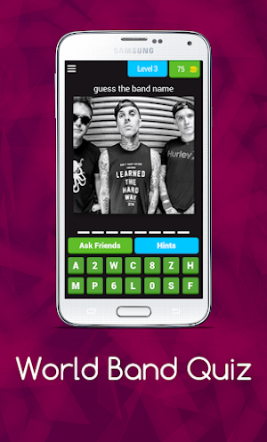 World Band Quiz Screenshot 3