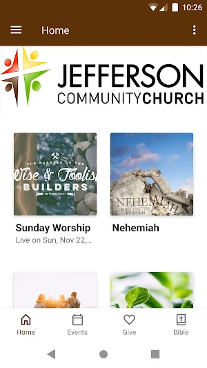 Jefferson Community Church Screenshot 0
