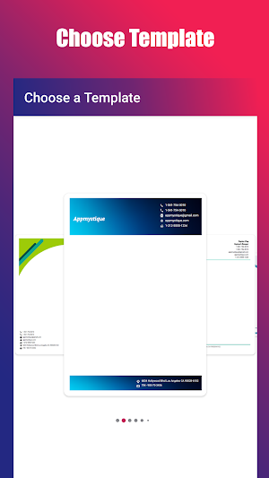 Letterhead Maker US 2020 - Free Premium Templates Screenshot 2