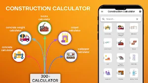 Construction Calculator Screenshot 0