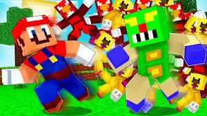 Craft Mario Mod For Minecraft Screenshot 1