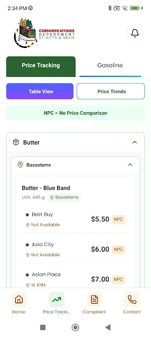 SKN Smart Shopper App Screenshot 3