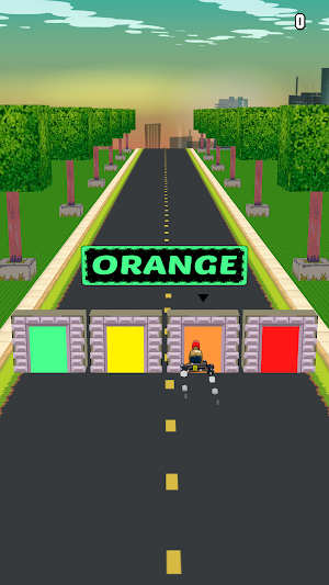 Car Racing Color Puzzle Screenshot 1