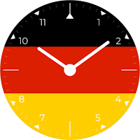 Germany Analog Watch Face