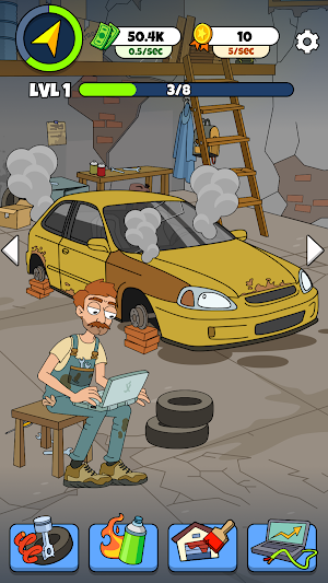 Idle Racer - Car Games Screenshot 1