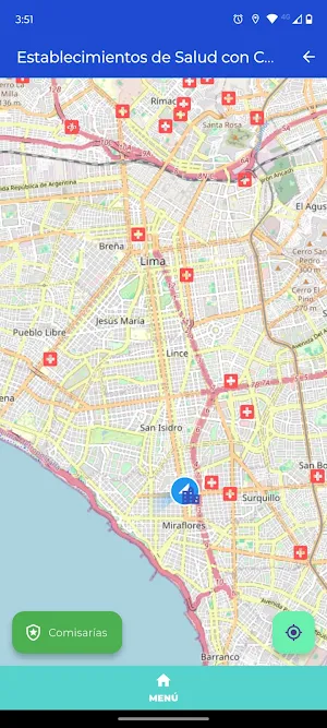 Saludpol App Screenshot 3