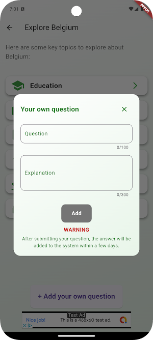 About Belgium Screenshot 1