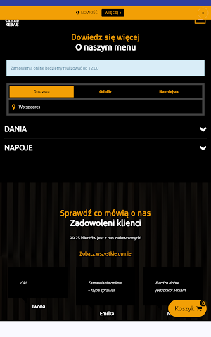 Sahar kebab Skórzewo Screenshot 2
