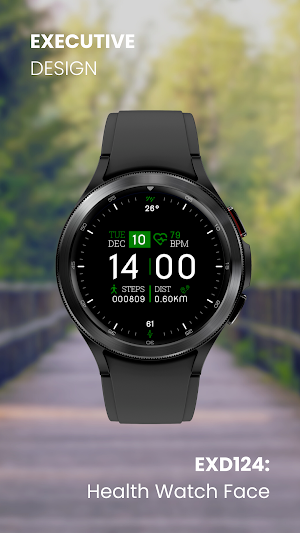 EXD124: Health Watch Face Screenshot 1