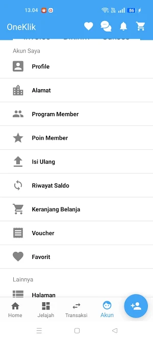 OneKlik Screenshot 1