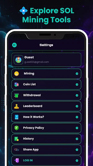 Solana Mining: SOL Miner Screenshot 3