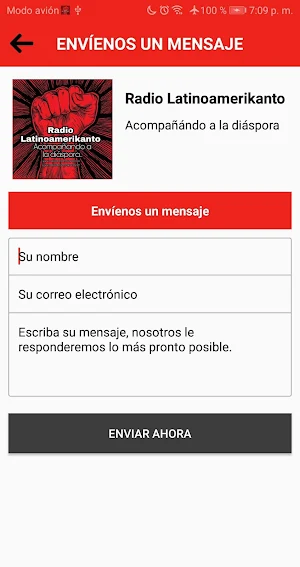 Radio Latinoamerikanto Screenshot 3
