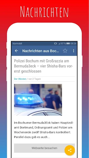 Bochum Aktuelle Nachrichten Screenshot 2