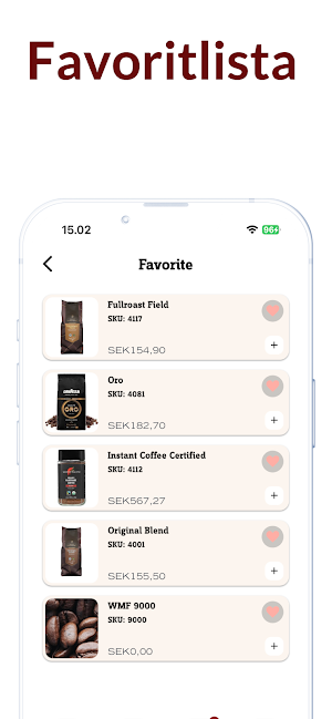 Hermelin Coffee Screenshot 2