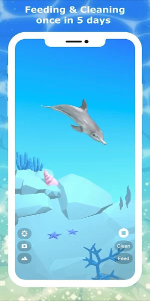 Tap Dolphin -3Dsimulation game- Screenshot 1