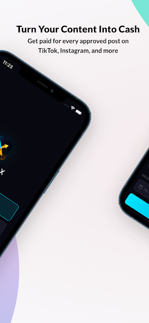 ClipCashX: Earn Per Post Screenshot 1