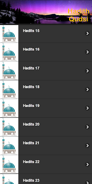 Al Jami' 40 Hadith Qudsi Screenshot 3