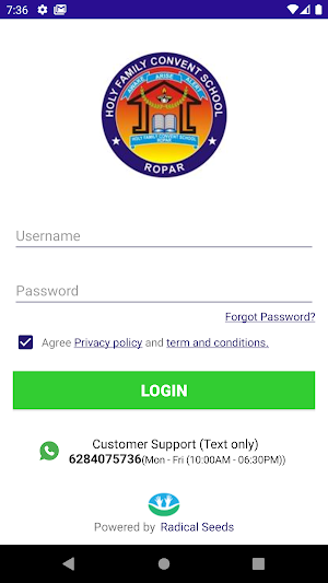 Holy Family Convent School, Ropar Screenshot 0
