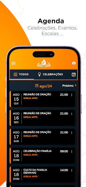 IGREJA EVANGELHO UNICO Screenshot 3