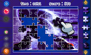 Sonica Hedgehog Jigsaw Puzzle Screenshot 1