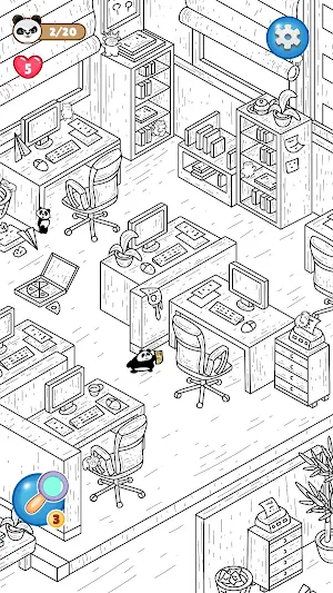 Find The Panda - Hidden Object Screenshot 2