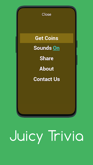 Juicy Trivia Screenshot 1