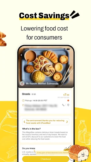 iFoodBee - Save Surplus Food! Screenshot 1