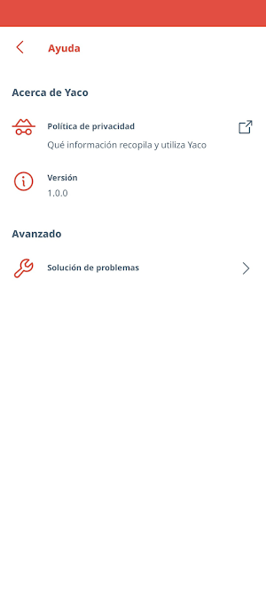 Yaco App Screenshot 2