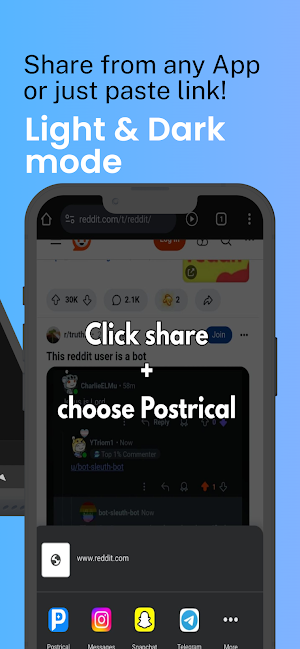 Postrical - Save Links & Urls Screenshot 2