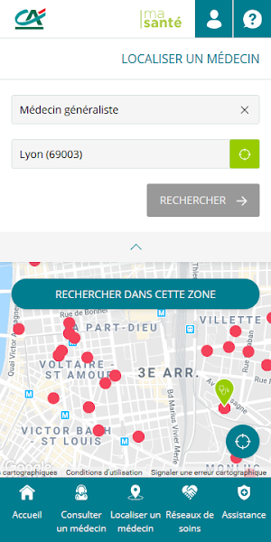 CA Ma Santé Screenshot 2