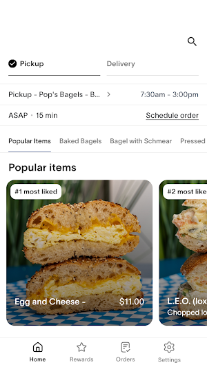 Pop's Bagels Screenshot 0