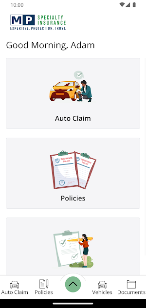 MP Specialty Insurance Screenshot 1