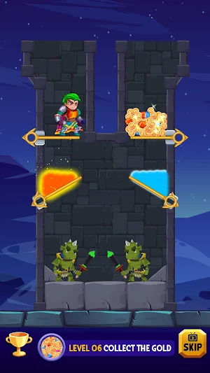 Castle Rescue Pin Pull Puzzle Screenshot 1