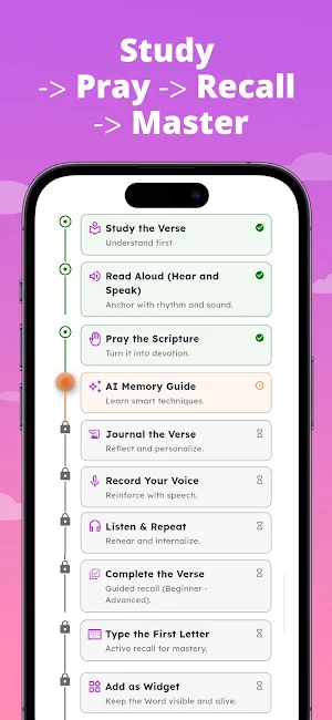 Versana AI- Bible Verse Memory Screenshot 2