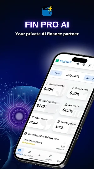 mFinley Private Money Manager Screenshot 0