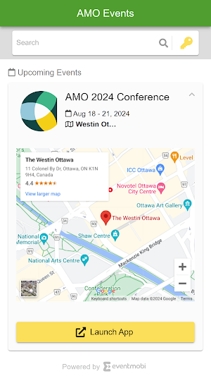 AMO Events Screenshot 1